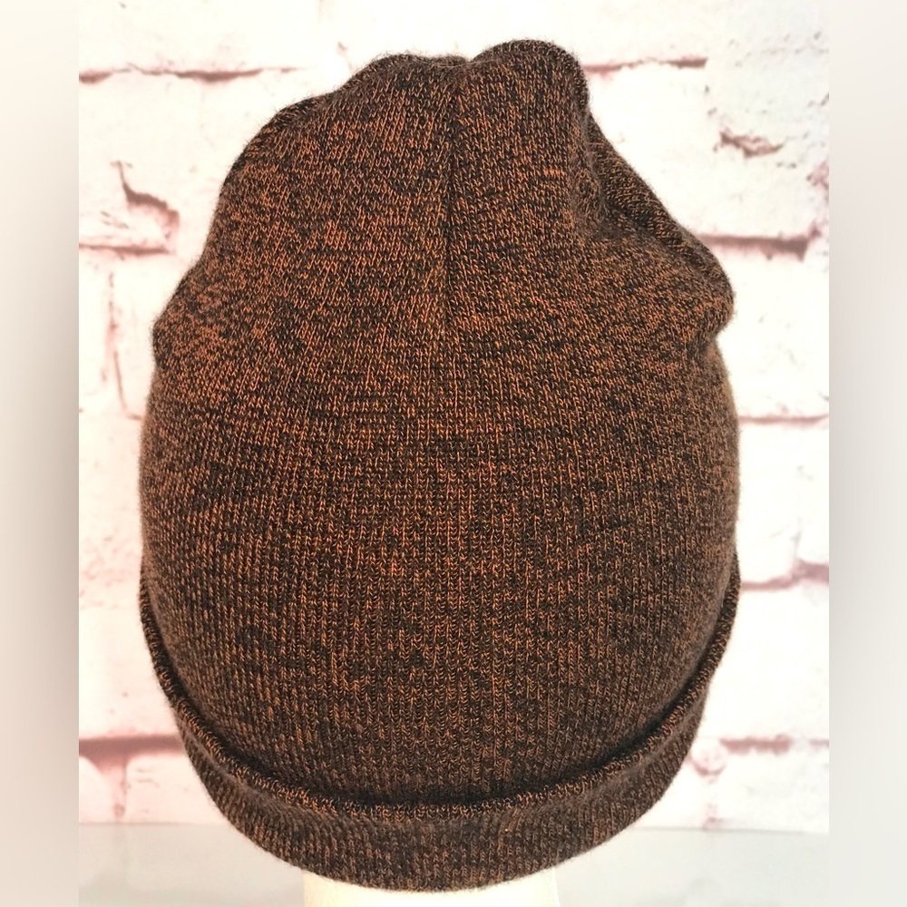 EASTERN MOUNTAIN SPORTS Unisex beanie knit cap hat brown and black One Size NWT - Picture 11 of 12
